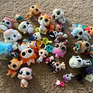 Assorted LOL Surprise Pets and Accessories
